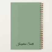 Gepersonaliseerd Poetry Notitieboek Journal (Achterkant)