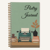Gepersonaliseerd Poetry Notitieboek Journal (Voorkant)