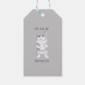 Gepersonaliseerd / Poets je tanden / Grappige Tand Cadeaulabel (Voorkant)