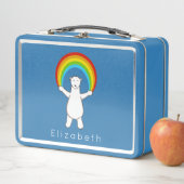 Gepersonaliseerd Polair Beer en regenboog (In situ)