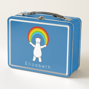 Gepersonaliseerd Polair Beer en regenboog