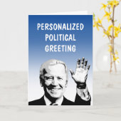 Gepersonaliseerd politiek Wenskaart Kaart (Gele Bloem)