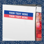 Gepersonaliseerd politieke bumpersticker