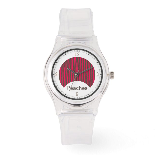 Gepersonaliseerd | Polshorloge met Jouw naam Horloge (Voorkant)