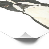 Gepersonaliseerd portret van de Boston Terrier Foto Afdruk (Hoek)