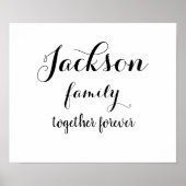 Gepersonaliseerd poster (Voorkant)