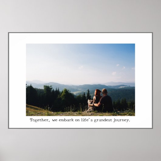 Gepersonaliseerd Poster Design voor Life's Adventu (Voorkant)