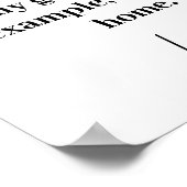 Gepersonaliseerd Poster Mama-Lovely bericht en fot (Hoek)