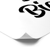 Gepersonaliseerd poster met foto's en tekst van gr (Hoek)