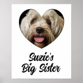 Gepersonaliseerd poster met foto's en tekst van gr (Voorkant)