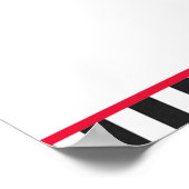 Gepersonaliseerd Poster van de Birthday Partij van (Hoek)