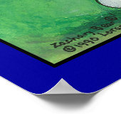 Gepersonaliseerd Poster van het Football - Verande (Hoek)