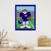 Gepersonaliseerd Poster van het Football - Verande (Keuken)