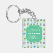 Gepersonaliseerd Potting Shed Sleutelhanger (Voorkant Links)