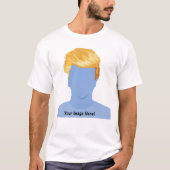 Gepersonaliseerd President Donald Trump's Hair T-s T-shirt (Voorkant)