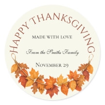Gepersonaliseerd Prettig Thanksgiving