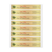 Gepersonaliseerd Prettige feestdagen Holly Return- (Vel)