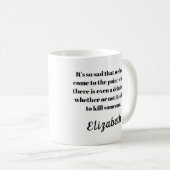 Gepersonaliseerd Pro-life Koffiemok (Voorkant rechts)