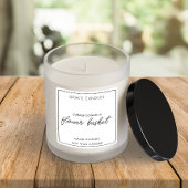 Gepersonaliseerd product Kaarsetiket Sticker