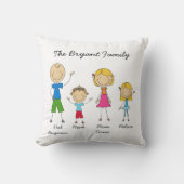 Gepersonaliseerd proefpop kussen (Voorkant)