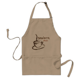 Gepersonaliseerd Professional Barista Apron Standaard Schort