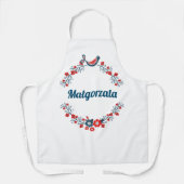 Gepersonaliseerd pron met folklore spier  schort (Voorkant)