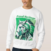 Gepersonaliseerd Proud Heritage Mannen Trui (Voorkant)