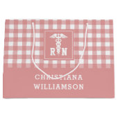 Gepersonaliseerd Pset Pattern RN Geregistreerde ve Groot Cadeauzakje (Voorkant)