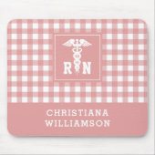 Gepersonaliseerd Pset Pattern RN Geregistreerde ve Muismat (Voorkant)