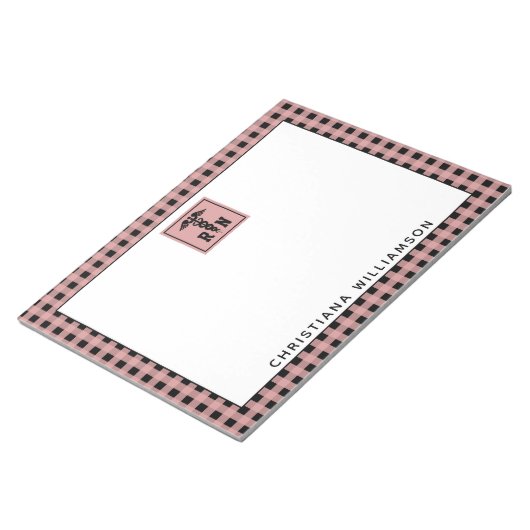 Gepersonaliseerd Pset Pattern RN Geregistreerde ve Notitieblok (Schuin)