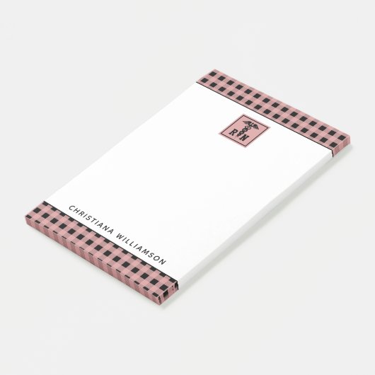 Gepersonaliseerd Pset Pattern RN Geregistreerde ve Post-it® Notes (Schuin)