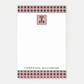 Gepersonaliseerd Pset Pattern RN Geregistreerde ve Post-it® Notes (Voorkant)