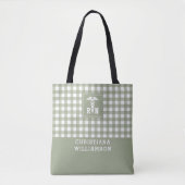 Gepersonaliseerd Pset Pattern RN Geregistreerde ve Tote Bag (Voorkant)