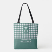 Gepersonaliseerd Pset Pattern RN Geregistreerde ve Tote Bag (Achterkant)