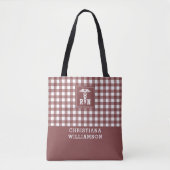 Gepersonaliseerd Pset Pattern RN Geregistreerde ve Tote Bag (Voorkant)
