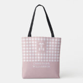 Gepersonaliseerd Pset Pattern RN Geregistreerde ve Tote Bag (Achterkant)