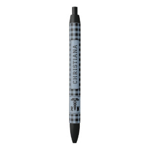Gepersonaliseerd Pset Pattern RN Geregistreerde ve Zwarte Inkt Pen