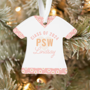 Gepersonaliseerd PSW afstuderen Ornament