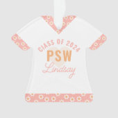 Gepersonaliseerd PSW afstuderen Ornament (voorkant)
