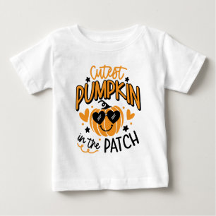 Gepersonaliseerd Pumpkin Baby T-shirt