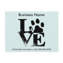 Gepersonaliseerd Puppy Dog Paw Print