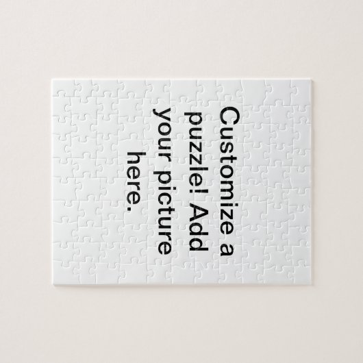 Gepersonaliseerd puzzels (Horizontaal)