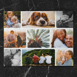 Gepersonaliseerd Puzzle 9 Photo Collage in White L Legpuzzel<br><div class="desc">Aangepaste 9 foto-puzzel in afgerond wit lijst. Geweldig voor gezinshereniging,  samenkomen en verjaardagen.</div>