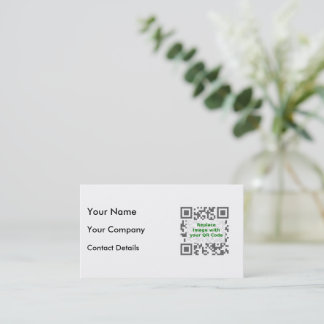 Gepersonaliseerd QR-code voor Visitekaartje mobiel