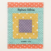 Gepersonaliseerd Quilting Patchwork Planner (Voorkant)