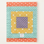 Gepersonaliseerd Quilting Patchwork Planner (Achterkant)