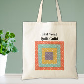 Gepersonaliseerd Quilting Patchwork Tote Bag