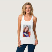 Gepersonaliseerd racerbackTanktop van topkwaliteit Tanktop (Volledige Voorkant)