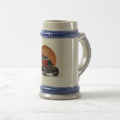 Gepersonaliseerd racewagen concept bierpul (Voorkant rechts)