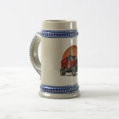 Gepersonaliseerd racewagen concept bierpul (Voorkant links)